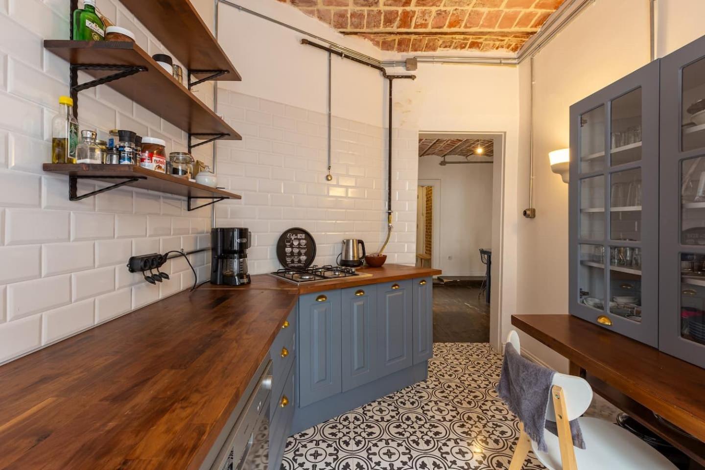 Renovated Apartment At The Heart Of Istanbul With Huge Terrace Kültér fotó